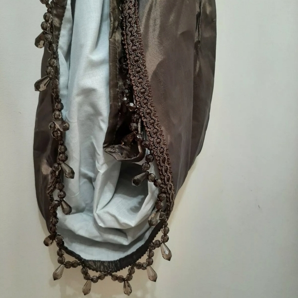 Peri Argentina crescent valance  chocolate (1 valance) - Picture 5 of 14